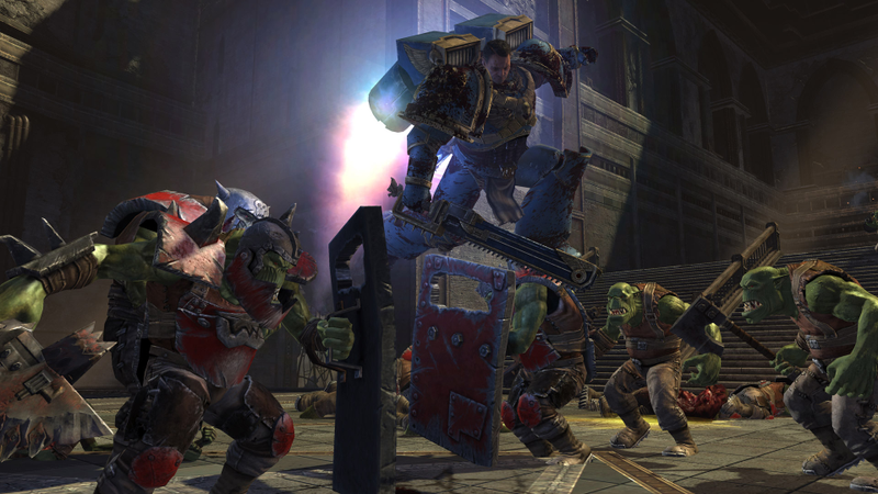 Illustration for article titled Warhammer 40,000: Space Marine Holds Its Ground Against the Reviewing Hordes